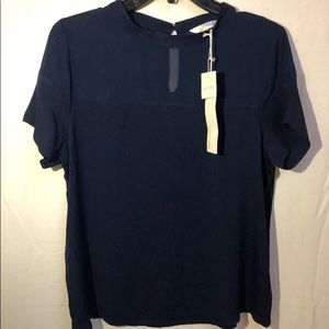 Dark Blue Blouse NEW